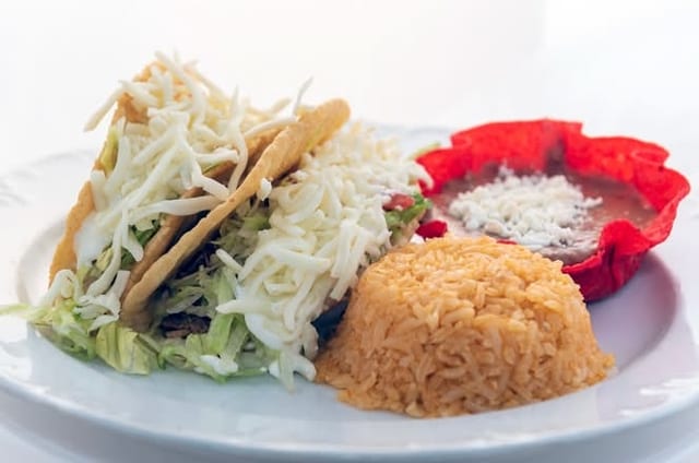 Handmade Hardshell Taco.