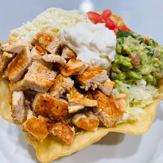 Chicken Tostada Salad